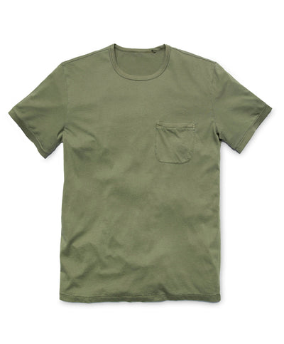 Outerknown Sojourn Pocket Tee - Olive