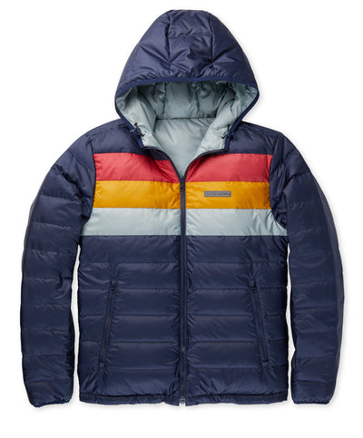 Outerknown - Chromatic Hooded Puffer - Marine Rainbow