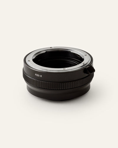 Nikon F (G-Type) Lens Mount to Fujifilm X Camera Mount