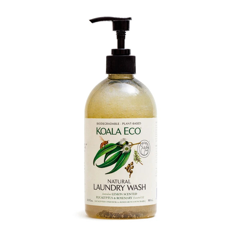 Koala Eco Laundry Liquid Lemon Scented Eucalyptus & Rosemary 500ml