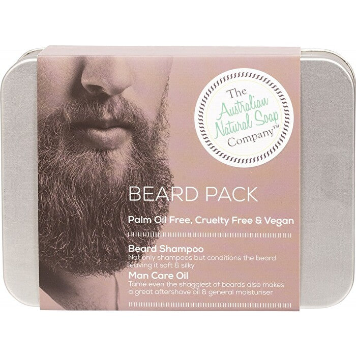 The Australian Natural Soap Co Beard Pack