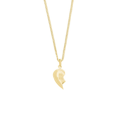BFF Broken Heart Necklace SINGLE - Gold
