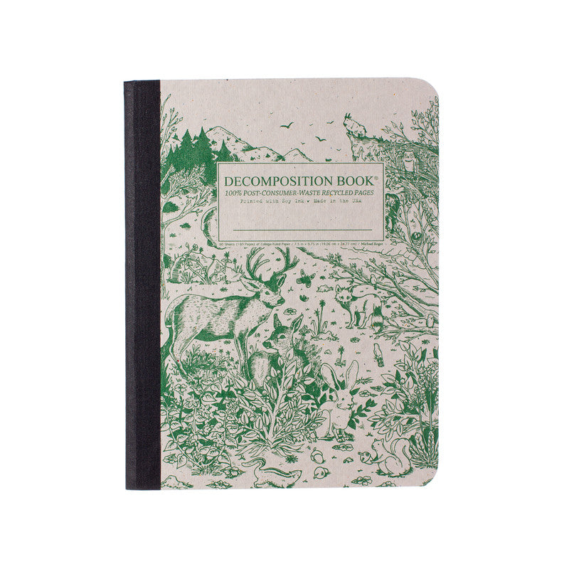 Decomposition - Large Notebook Ruled - Spirit Animal