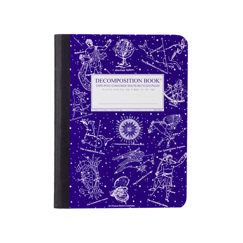 Decomposition - Large Notebook Ruled - Celestial