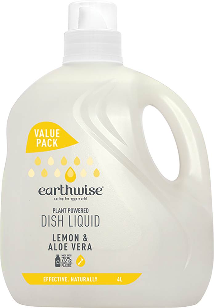 Earthwise Dish Liquid Lemon & Aloe Vera