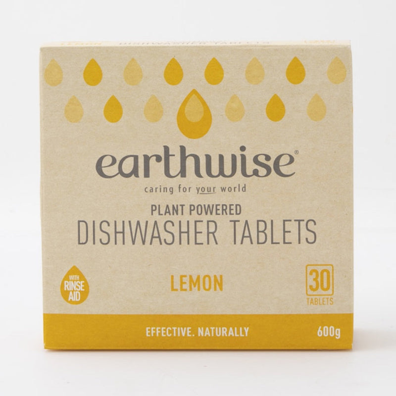 Earthwise Dishwasher Tablets Lemon 30Pk