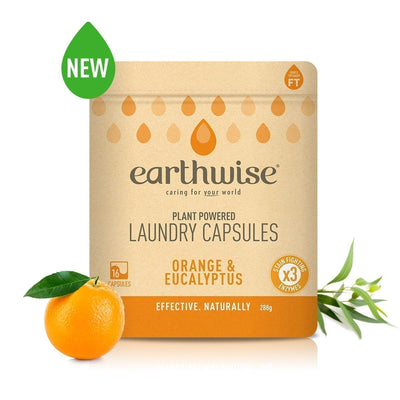 Earthwise Laundry Capsules Orange & Eucalyptus 16Pk