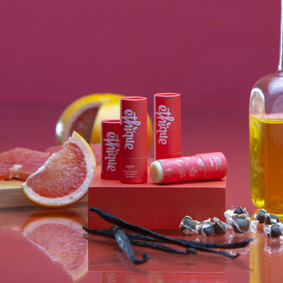 Ethique Lip Balm Juicy Pink Grapefruit & Vanilla 9g