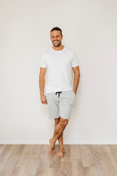 The Owens Short in Grey Marle