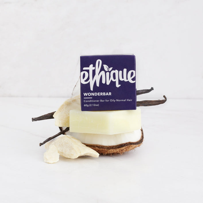 Ethique Solid Solid Conditioner Bar Wonderbar Oily or Normal Hair 60g