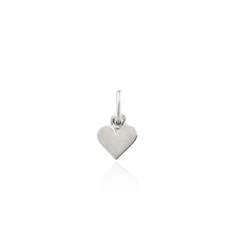 Heart of Gold Charm - (Silver)