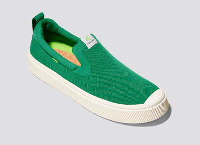IBI Slip On Green Knit Sneaker Women