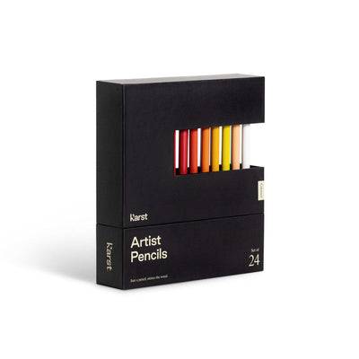 Karst - Artist Pencils Assorted Colours - 24Pk