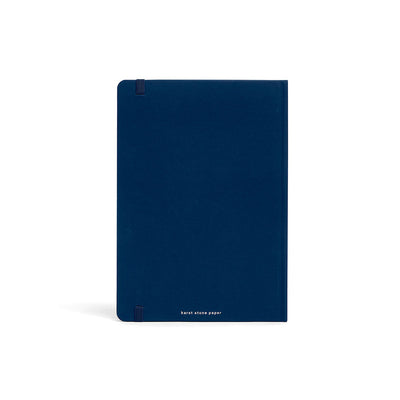 Karst - A5 Hardcover Ruled Notebook Navy