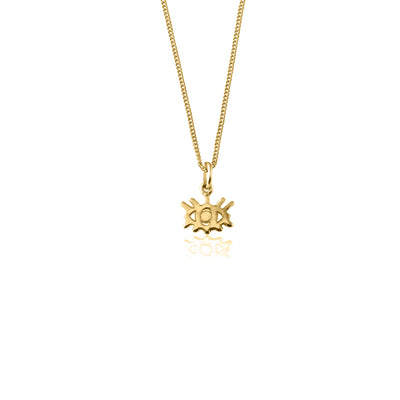 Eye Wish You Were Here Necklace (Gold)