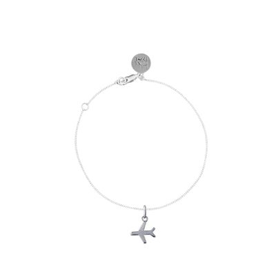 Just Plane Adventurous Bracelet (Silver)