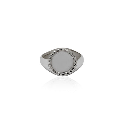 Love Shack Signet Ring - Silver