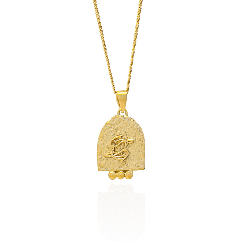 PISCES ZODIAC CHARM ONLY - GOLD
