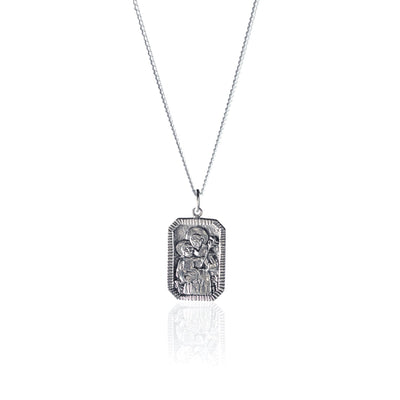 St Anthony - Patron Saint of Miracles - Silver