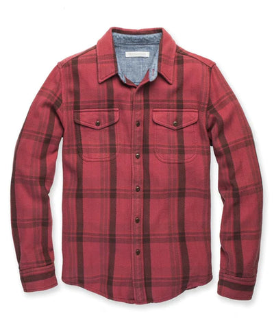 Outerknown - Blanket Shirt - Dusty Red Cusco Plaid