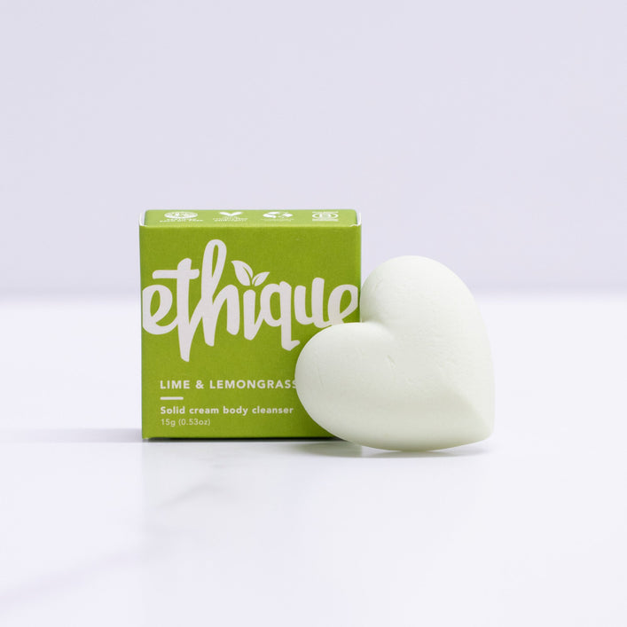 Ethique Solid Cream Body Cleanser (Mini) Lime & Lemongrass 15g