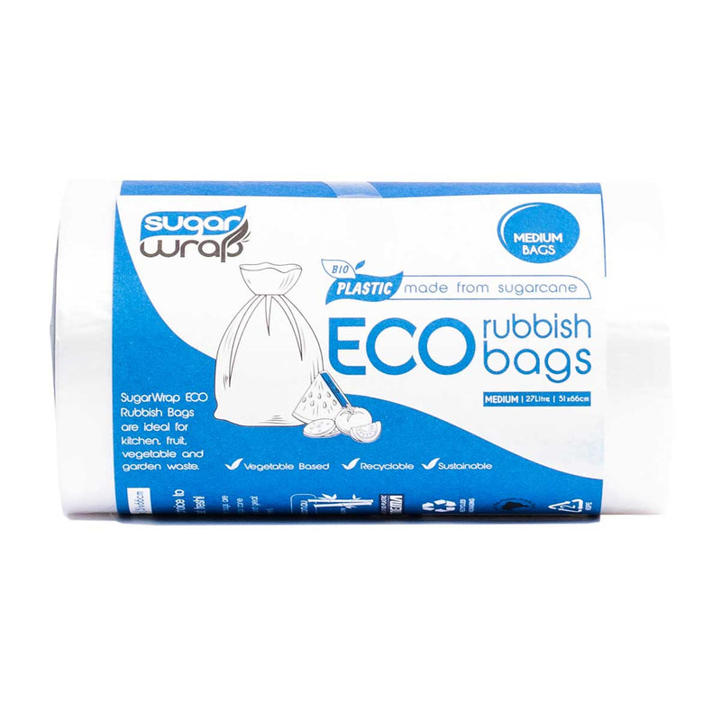 SugarWrap Eco Garbage Bags – Medium