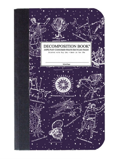 Decomposition - Pocket Notebook Ruled - Celestial
