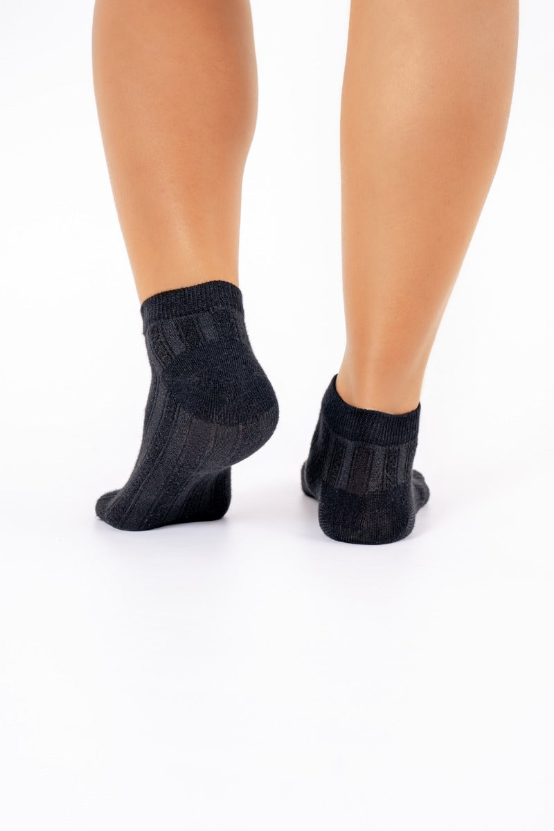 Ankle Socks - 2 White & 1 Black