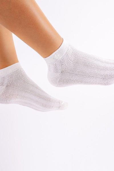 Ankle Socks - All White