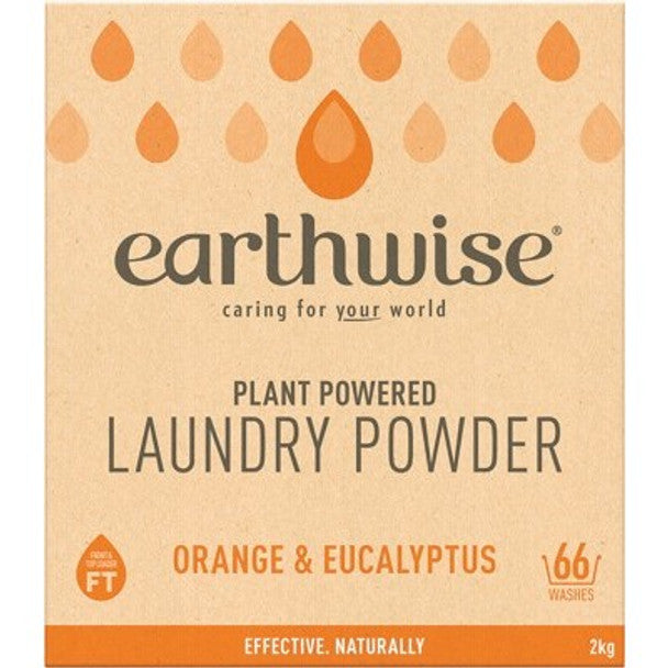 Earthwise Laundry Powder Orange & Eucalyptus