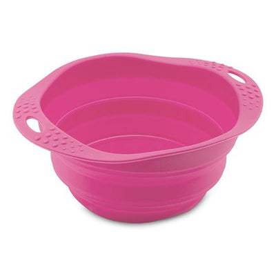 Beco Travel Bowl For Dogs - Pink