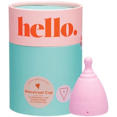 The Hello Cup Menstrual Cup Blush L