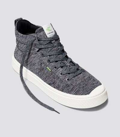 IBI High Stone Grey Knit Sneaker Women