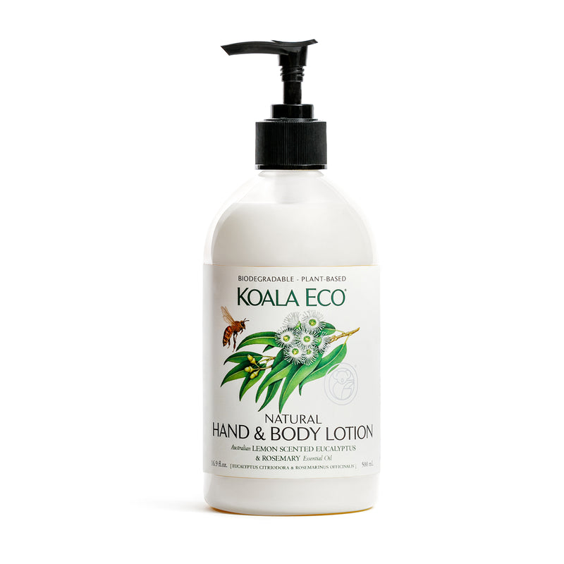 Koala Eco Hand & Body Lotion Lemon Scented Eucalyptus & Rosemary 500ml