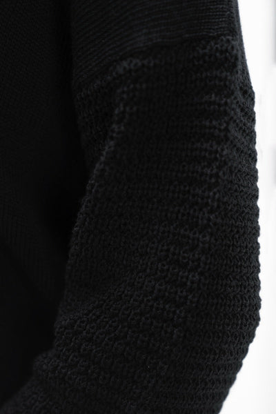 Nagano MMJ - V-Neck Sweater - Licorice