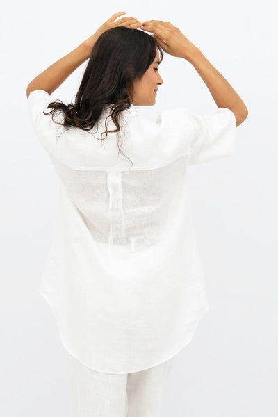 Seville SVQ - Short Sleeves Shirt - Porcelain