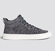 IBI High Stone Grey Knit Sneaker Women