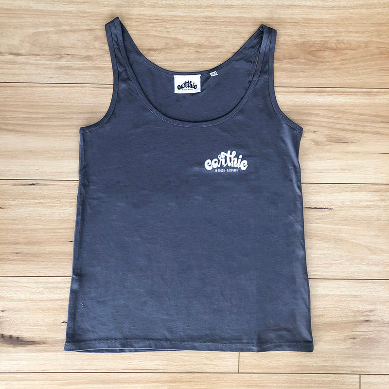 Earthie Loose Fit Singlet – Small Logo