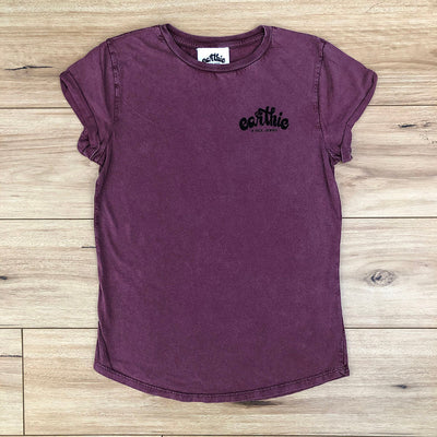 Earthie Rolled Sleeve Tee – Small Logo